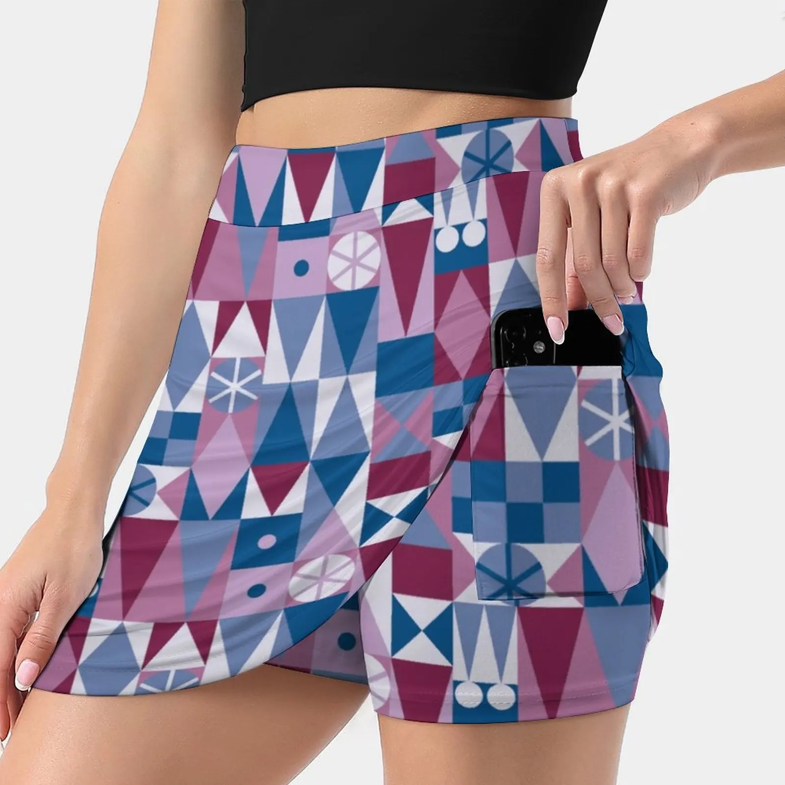

Mary Blair Carpet Women's skirt Mini Skirts A Line Skirt With Hide Pocket Land Dlr Hotel Fantasyland Its Small World Walt Mary