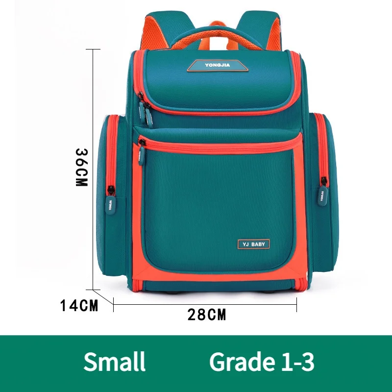 Grade 1-3-6 High-capacity Children Panelled Fashion Backpacks 2022 New Girl Boy Simple British Style School Bags for Students