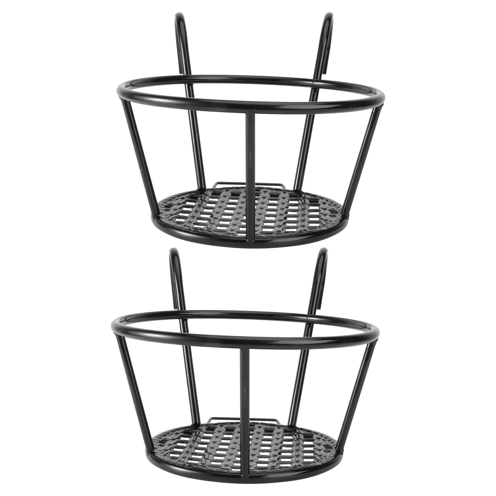 

2 PCS Outdoor Railing Wall Planter Outdoor Flowerpot Balcony Planters Outdoor Hanging Planter Wall Holder