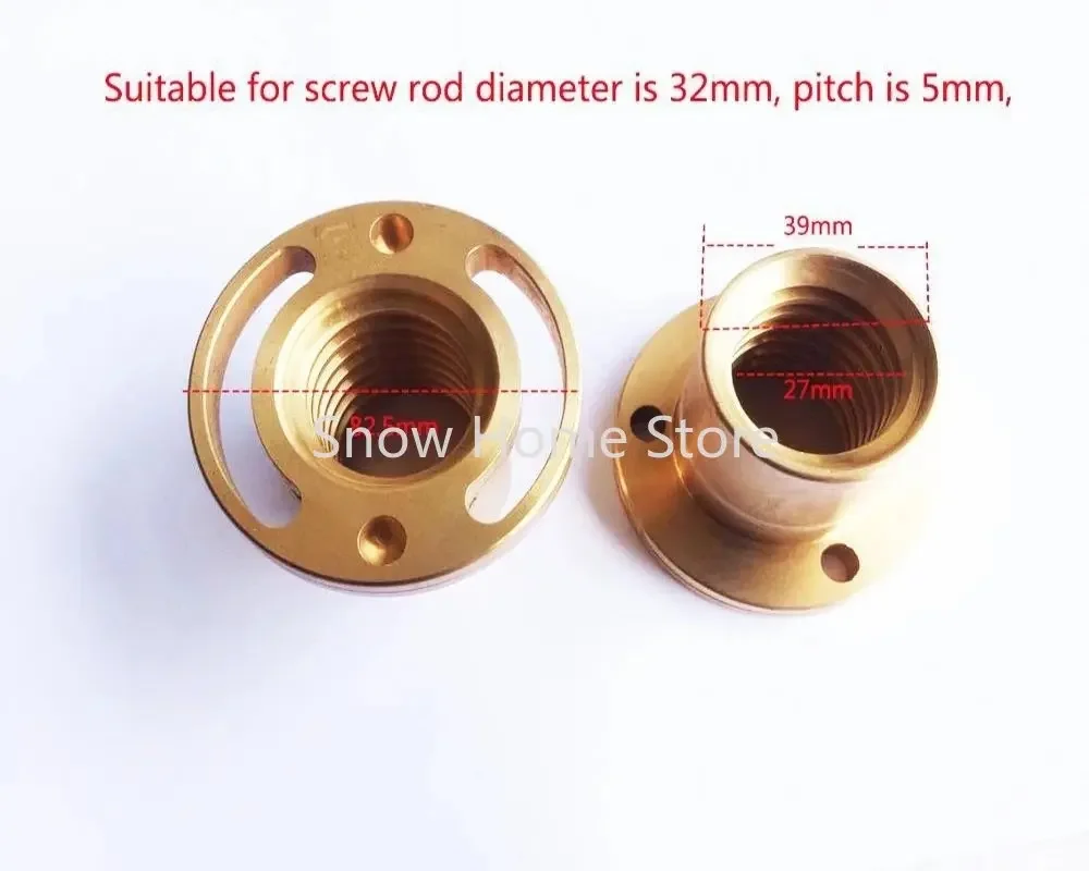 Фрезерный станок Bridgeport винт оси X медная втулка гайка вертикальная фреза
