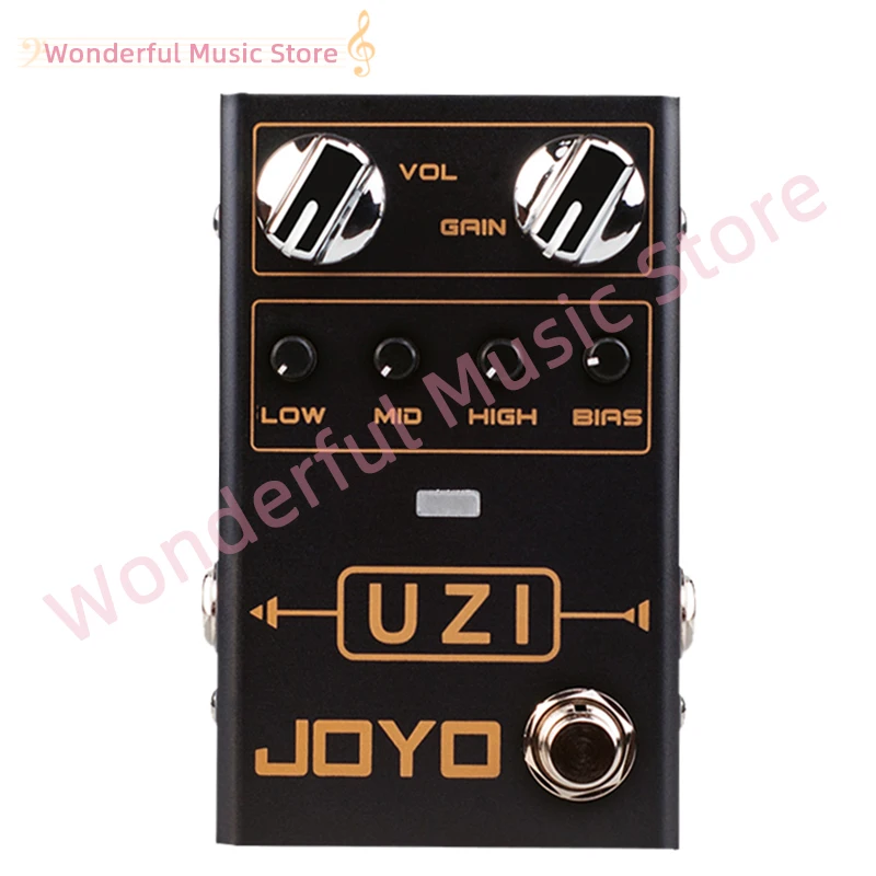 

JOYO R-03 UZI Guitar Distortion Pedal British & American Distortion Effect Electric Guitar Pedal JDI-01 DI BOX