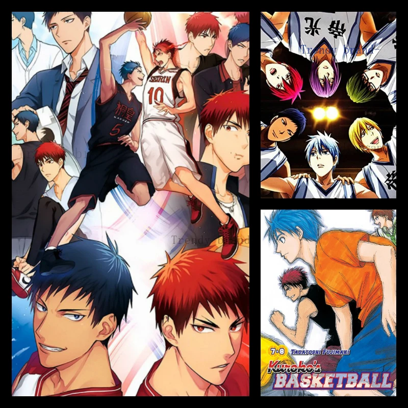 

Japanese anime Kuroko's Basketball Canvas Painting Art Nordic Posters and Prints Wall Pictures for Living Room Decor Frameless