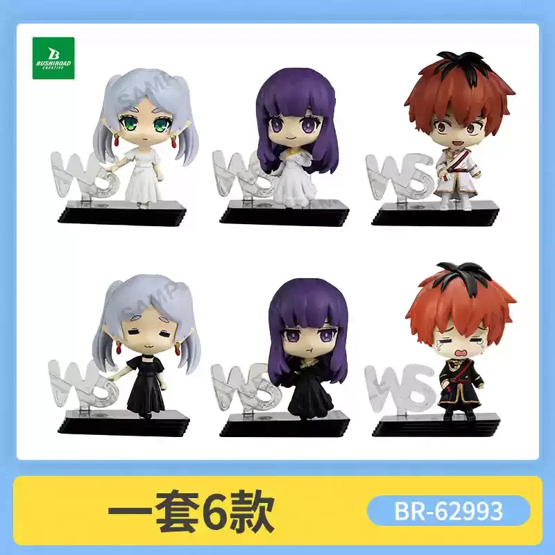 Фото Японские капсульные фигурки Bushiroad гасяпон, игрушка фрилан, похороненная маленькая фигурка, черно-белое платье, экшн-фигурка Ver, игрушки-модели №2