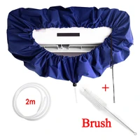 air conditioner cleaning cover with water pipe waterproof dust protection cleaning cover bag dust cover cleaning tools for 1 3p