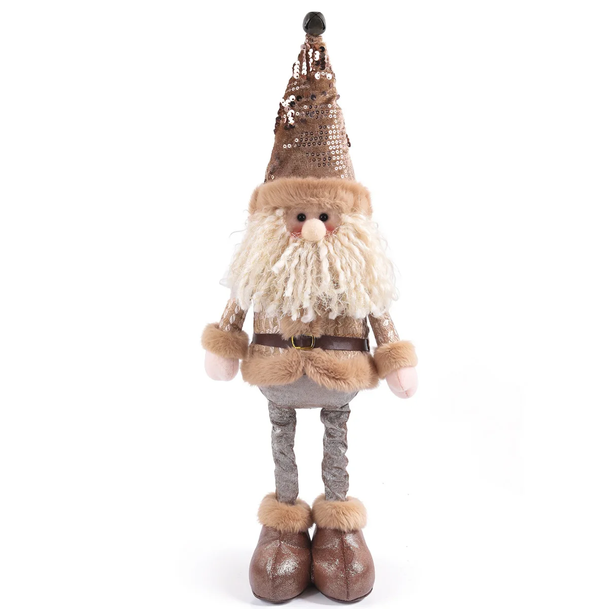 

Рождественская растяжка с Сантой Клаусом, снеговиком и оленем