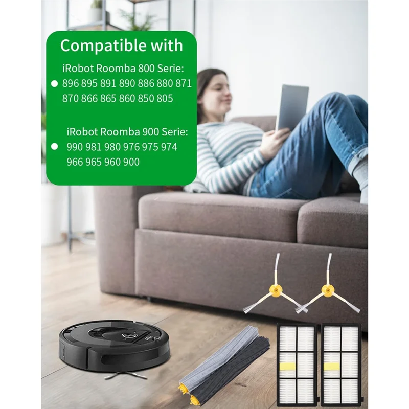 Запасные части для iRobot Roomba Series 800 900 аксессуары кистей 866 871 880 890 960 966 971