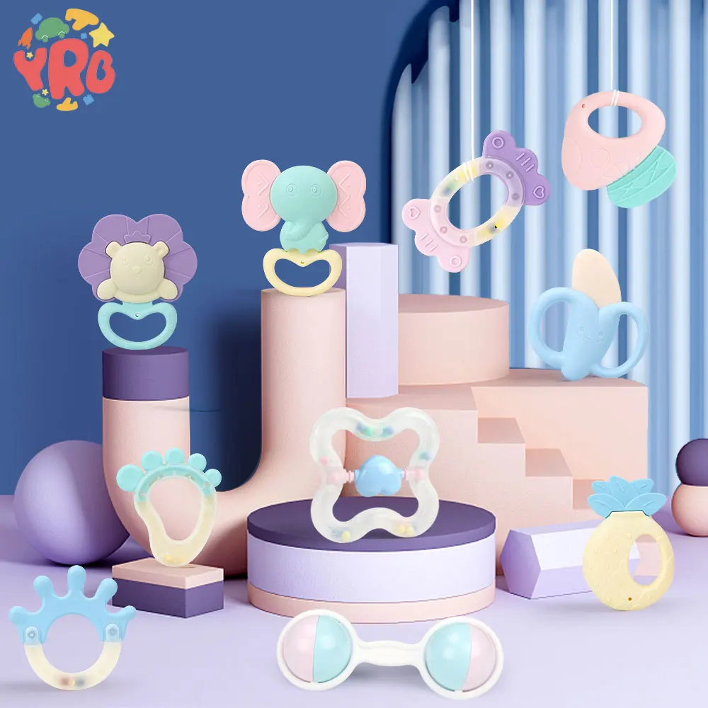 

Детская игрушка-прорезыватель для зубов 0-12 месяцев