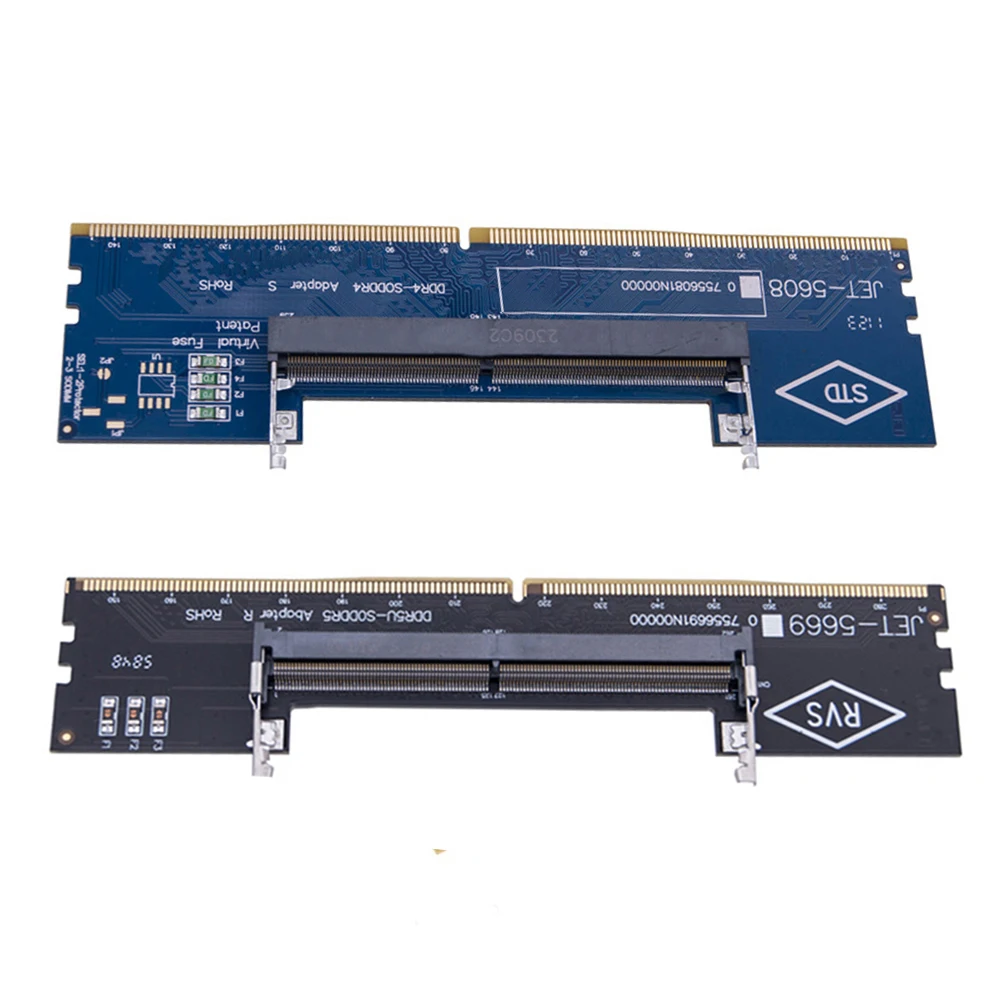 Карта адаптера памяти DDR3 DDR4 DDR5 для ноутбука и настольного компьютера SO-DIMM Для