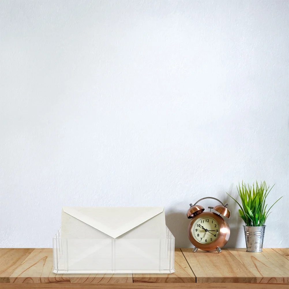 2 шт. коробка для хранения наличных лоток монет акриловый контейнер с несколькими