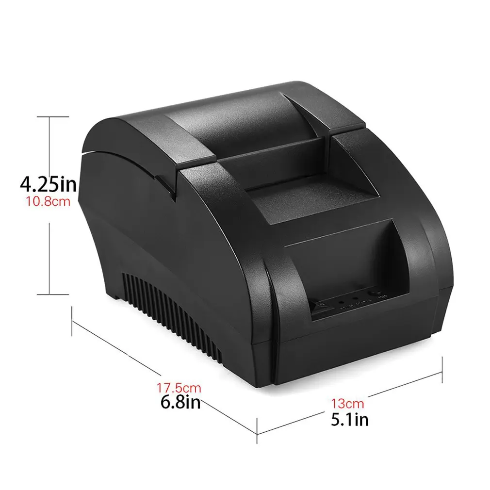 NT-5890K 58MM Thermal Printer Portable Wireless Receipt Printer USB Thermal Printer Bill Cashier Receipt Printing for POS System images - 6