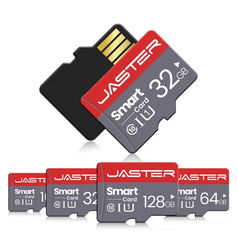 Карта памяти 128 ГБ Smart SD Class10 64 ГБ Красный Smart HC 8 ГБ Бесплатный SD-адаптер Подарки 32 ГБ 16 ГБ TF USB флэш-память XC Для камеры БПЛА 8 ГБ