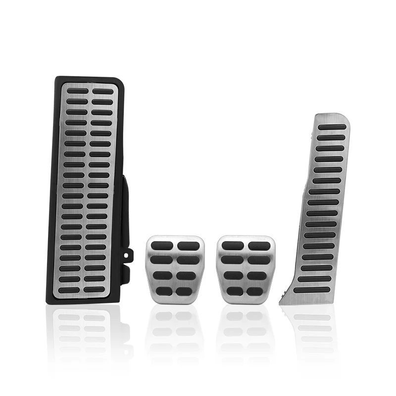 

4Pcs Stainless Steel Car Pedal Compatible with VW Golf MK5 MK6 Jetta MK5 Tiguan Scirocco Skoda Octavia Manua 2007-2013l