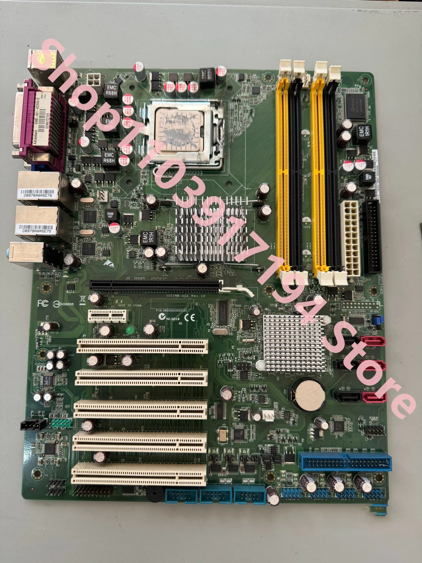 Для Advantech SIMB-A01 REV.1.0 материнская плата с промышленным управлением и двойным