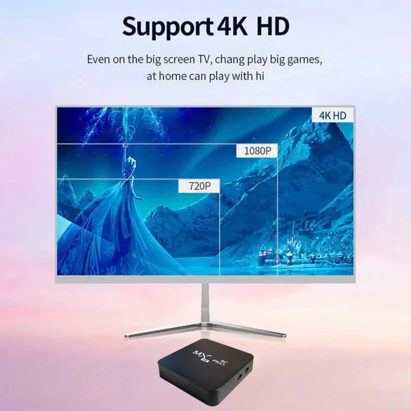 CLIBABIQBOX MX-PRO ТВ-приставка Android 12.0 8ГБ 128ГБ