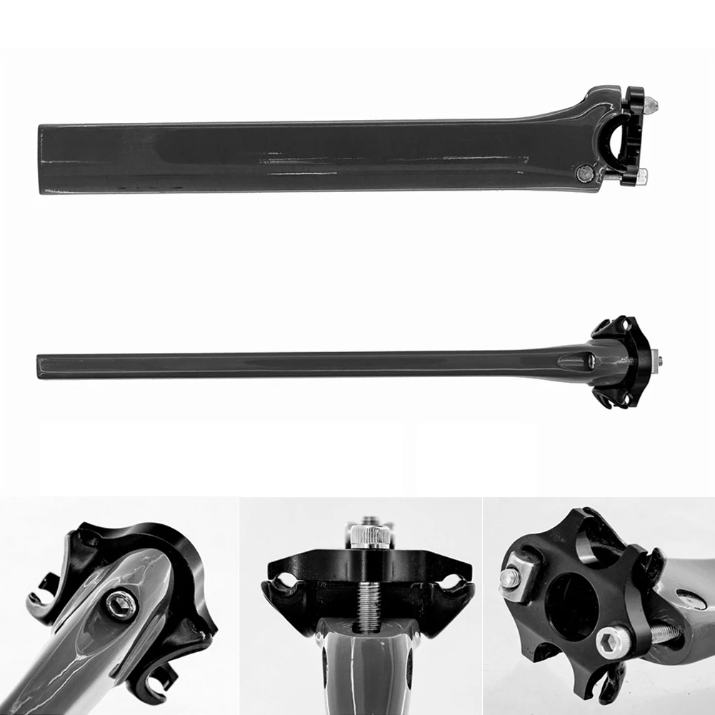 

Carbon Fiber Bicycle Seat Seatposts Only For NEW F BIKE High-quality Practical Road MTB Bike 340mm Bike Accessories