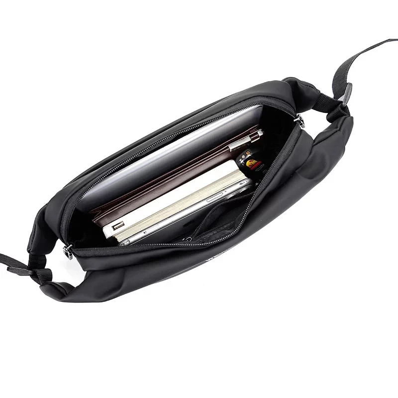 Fashion Multifunction Crossbody Bag for Male Bags Waterproof Shoulder Messenger Bags Short Trip Chest Bag Portable Bag