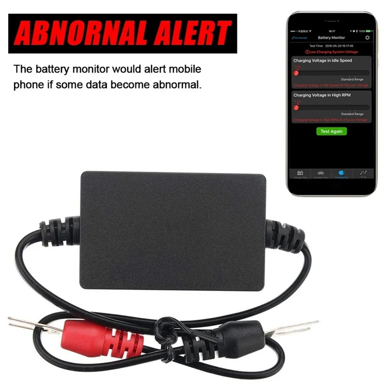 Тестер монитора аккумулятора BM2 Bluetooth 4 0 устройство для измерения напряжения 12 В