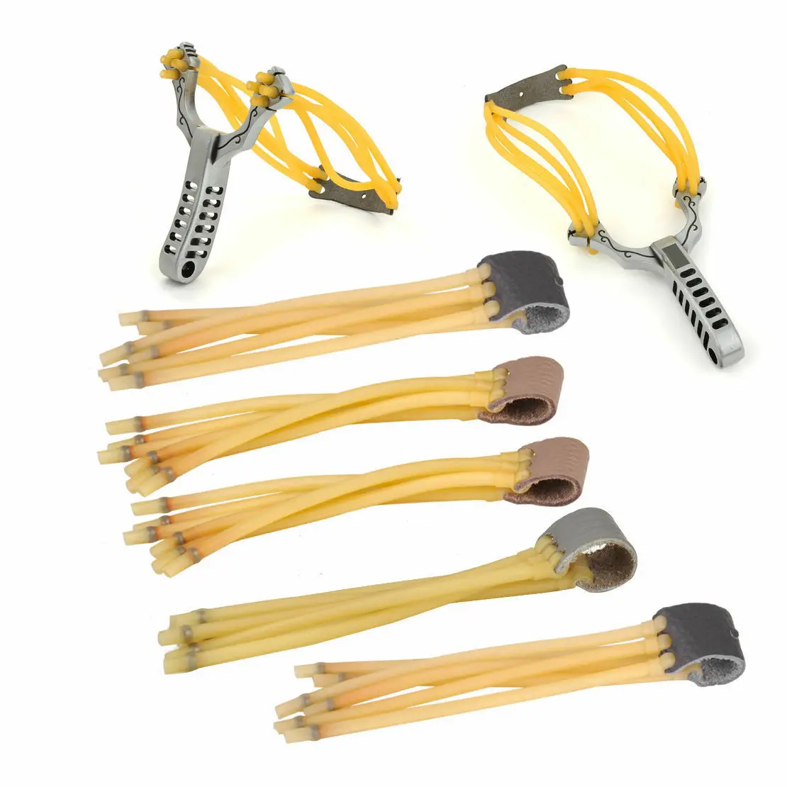 

1/5PCS 3 cards 6 shares Elastic Slingshot fitting rubber band For Outdoor hunting Camping slingshot