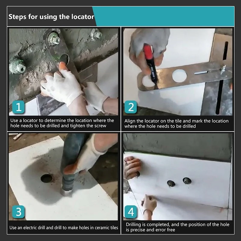 1 комплект строительного инструмента регулируемый локатор плитки для маркировки