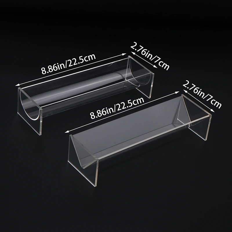 Прозрачный акриловый поднос-крекер прямоугольный держатель для тарелок-крекер