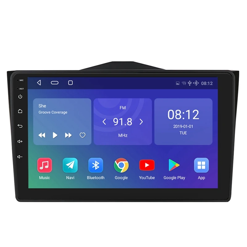 

Автомагнитола 9 дюймов HD MP5 мультимедийный плеер Android 11,0 радио GPS навигация Wifi Bluetooth для LADA BA3 Granta 18-19