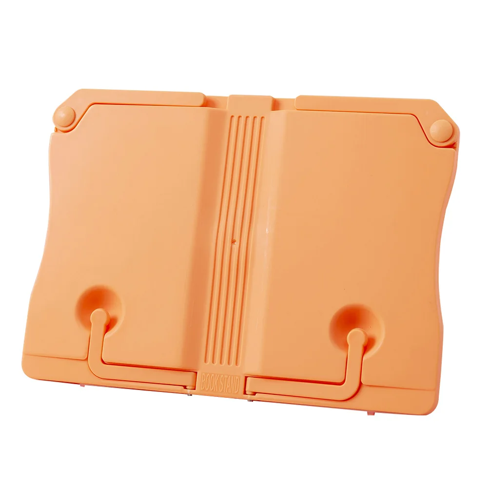 

Подставка-органайзер для книг для дома и офиса, многофункциональный столик из АБС-пластика для чтения, Регулируемая Складная полка для реце...