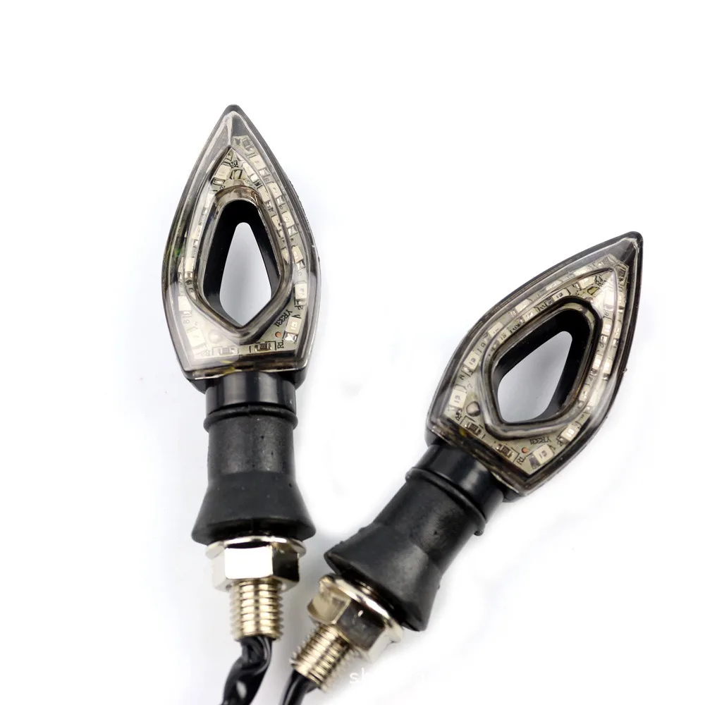 

Универсальные светодиодные сигналы поворота для мотоциклов HONDA XR 250 для YAMAHA XSR 700 YBR 125 FZ8 XJR 1300 MT09 FZR 400