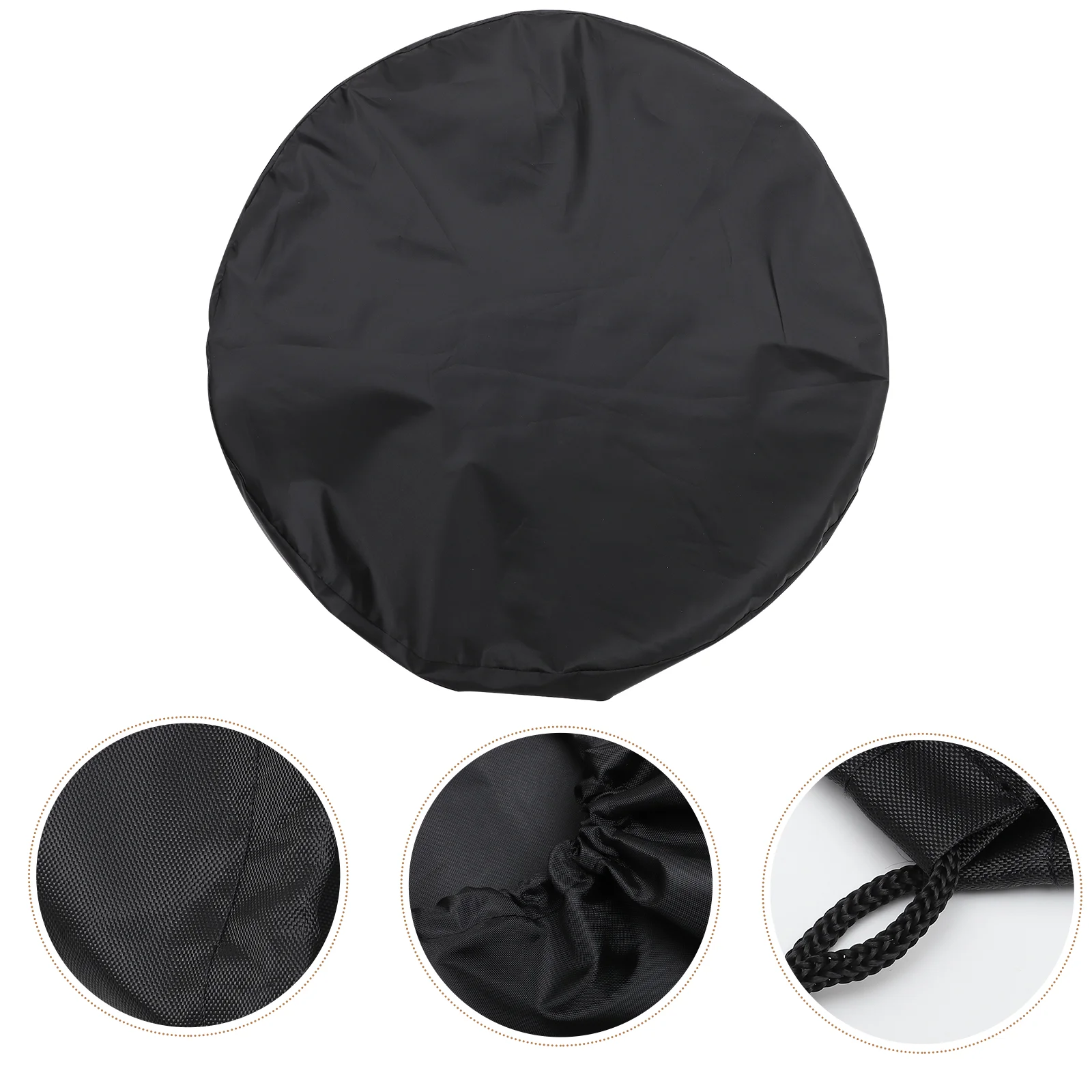 

4 Pcs Tire Cover Wheel Protector Portable Car Covers Snow Automotive Wheels Sun Block Suitcase Drawstring