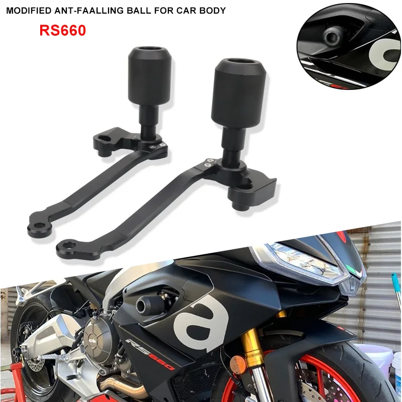 For Aprilia RS660 RS 660 2020-2022 Motorcycle Falling Protection Frame Slider Fairing Guard Crash Pad Protector