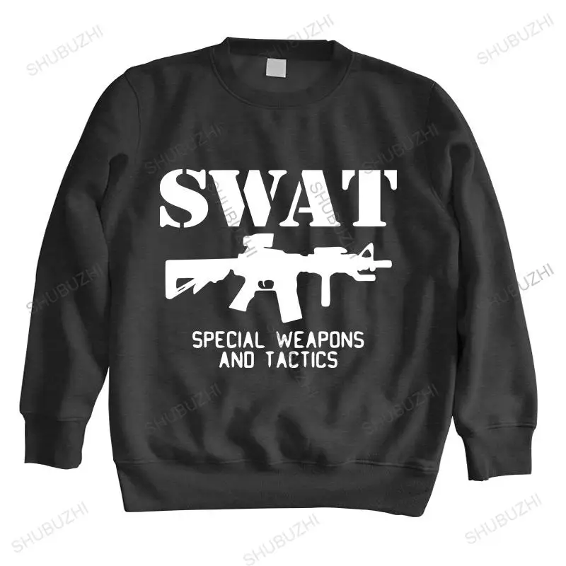 

homme thin style hoodie fashion Fashion Round Neck Clothes Swat Special Weapons Tactics brand men autumn sweatshirts long sleeve