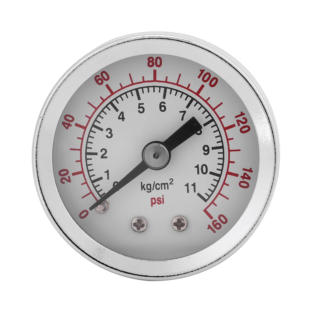 

0-160PSI 1/8NPT Pressure Gauge Manometer Water Oil Air Pressure Meter Pressure Gauge Pressure Gauge