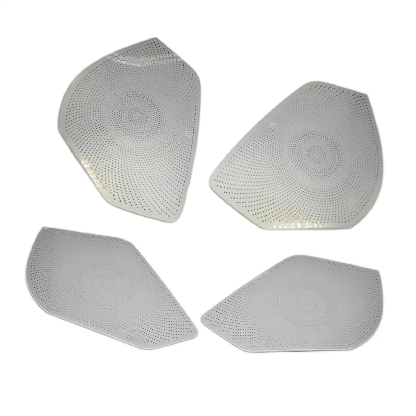 

4 Pieces Horn Frame Cover Trim Practical Accessory for Byd Atto 3 Qin Plus