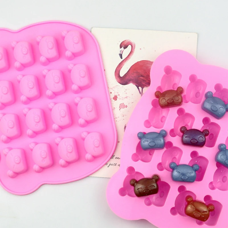 1 шт. 16 милых силиконовых форм с медведем коалы инструменты для украшения торта
