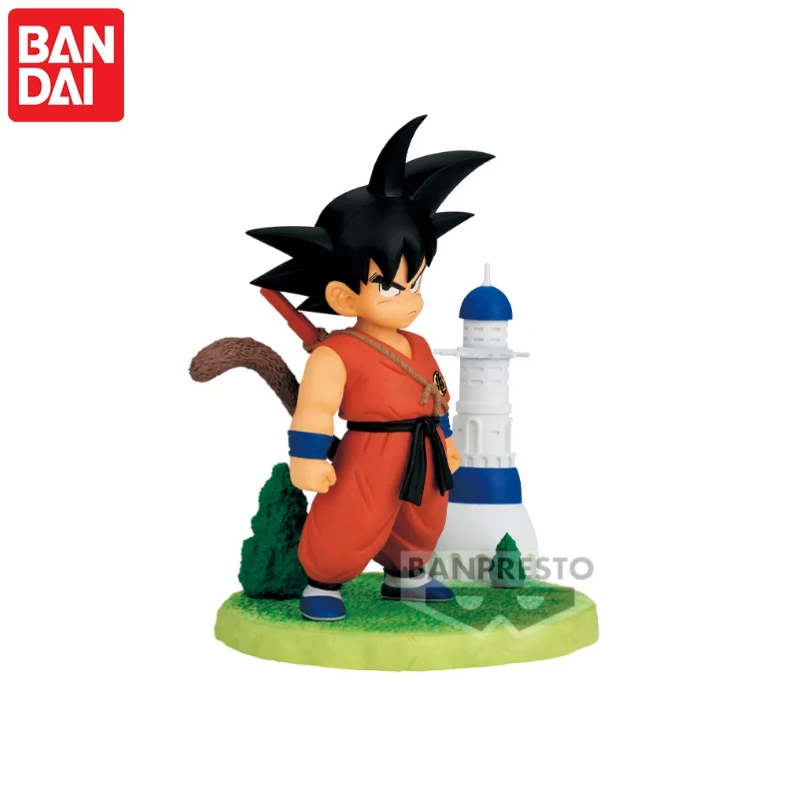Фото В наличии! Коллекционные фигурки Bandai BANPRESTO Dragon Ball HISTORY BOX: Гоку, Вегетто, Гохан, Бульма, Пикколо, Момо, Байбай. Аниме-фигурки, модели, игрушки. №3