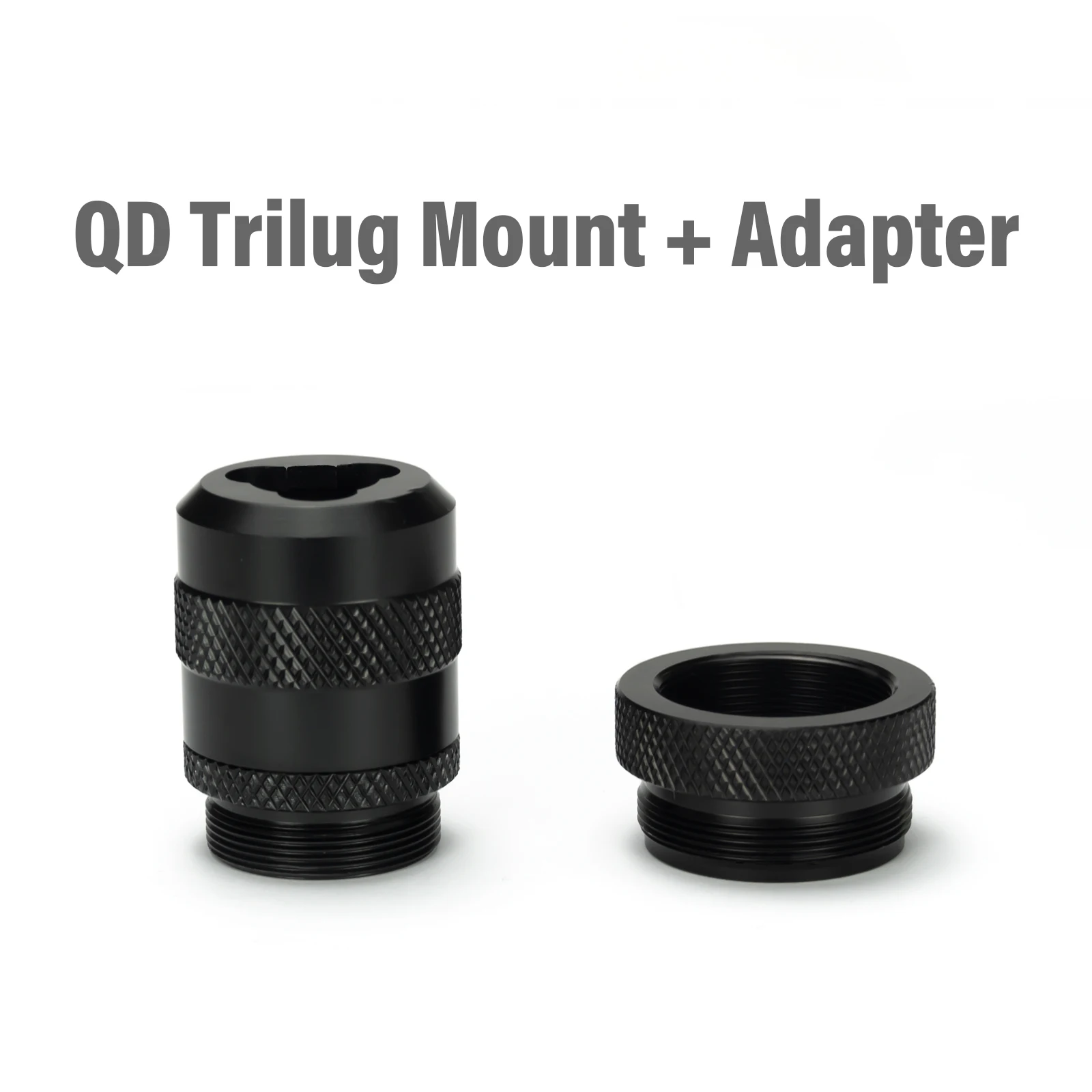 

3 Lug Trilug Mount Quick Detach QD Steel Internal 1.375x24 to 1-3/16x24 Adapter Ring for Modular Solvent Cleaning Filter MST Kit