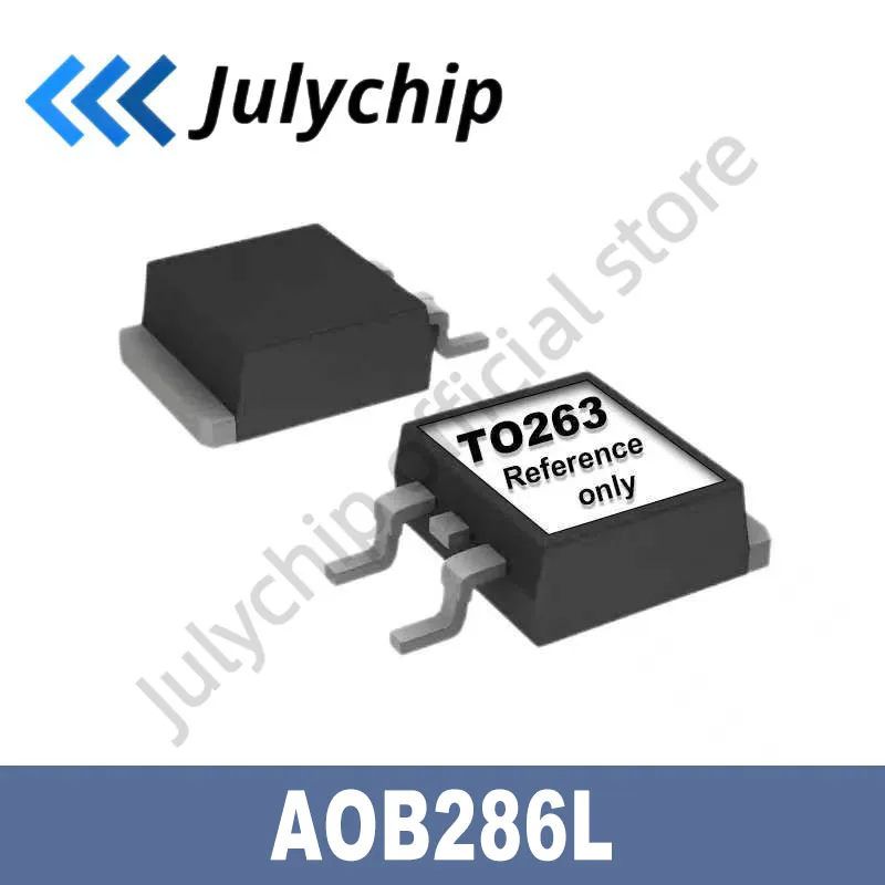 

AOB286L NEW ORIGINAL N-Channel 80 V 13A (Ta), 70A (Tc) 2.1W (Ta), 167W (Tc) Surface Mount TO-263 (D2Pak)