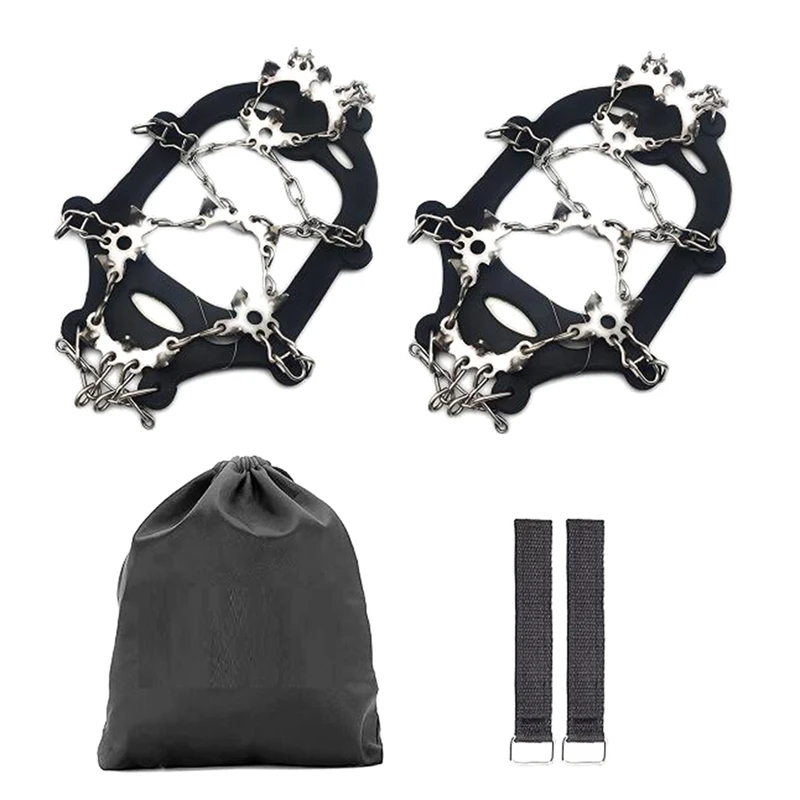 Кошки ледяные шипы тяговые снежные захваты для ботинок обуви женщин и мужчин