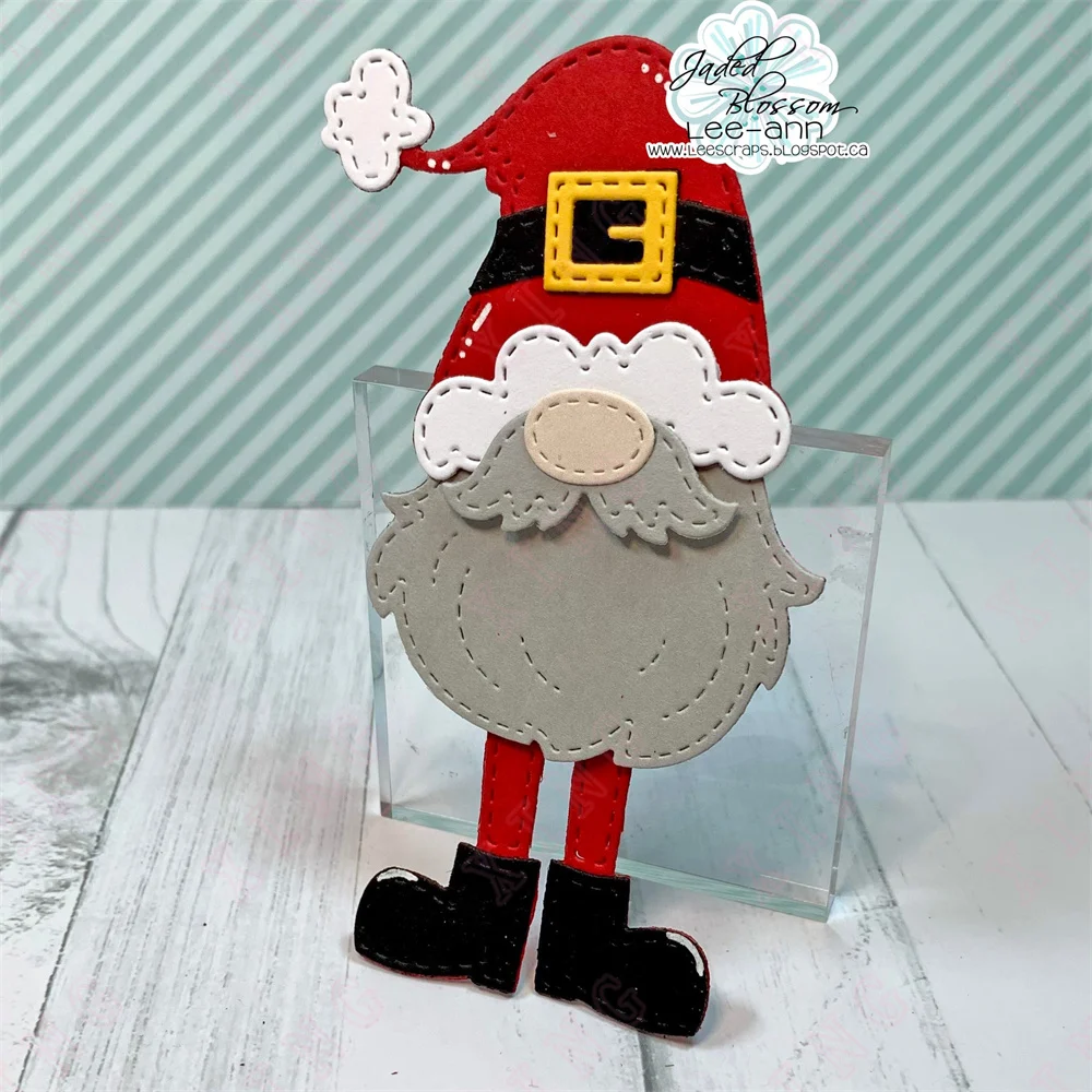 Christmas Arrival New Metal Cutting Dies Scrapbook Decoration Embossing Mold Diy Craft Halloween Thanksgiving Gnome Fall Add Ons images - 6