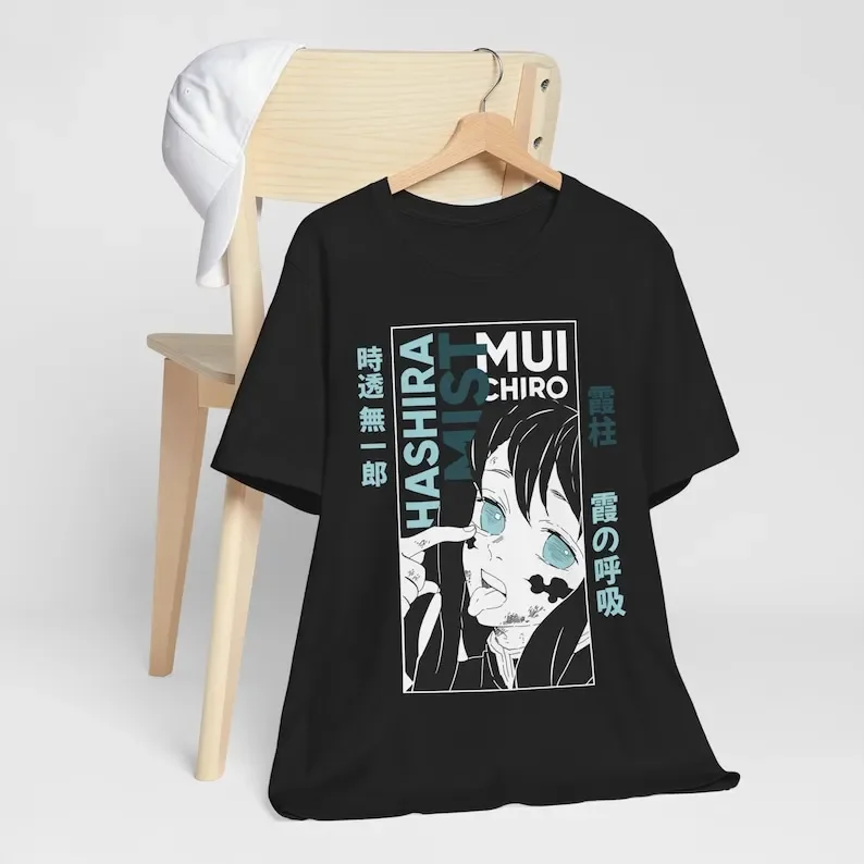 Аниме футболка унисекс для влюбленных демонов графическая