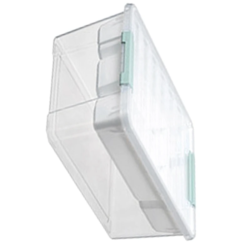 Прозрачный Пластиковый Штабелируемый Органайзер с прозрачной крышкой для