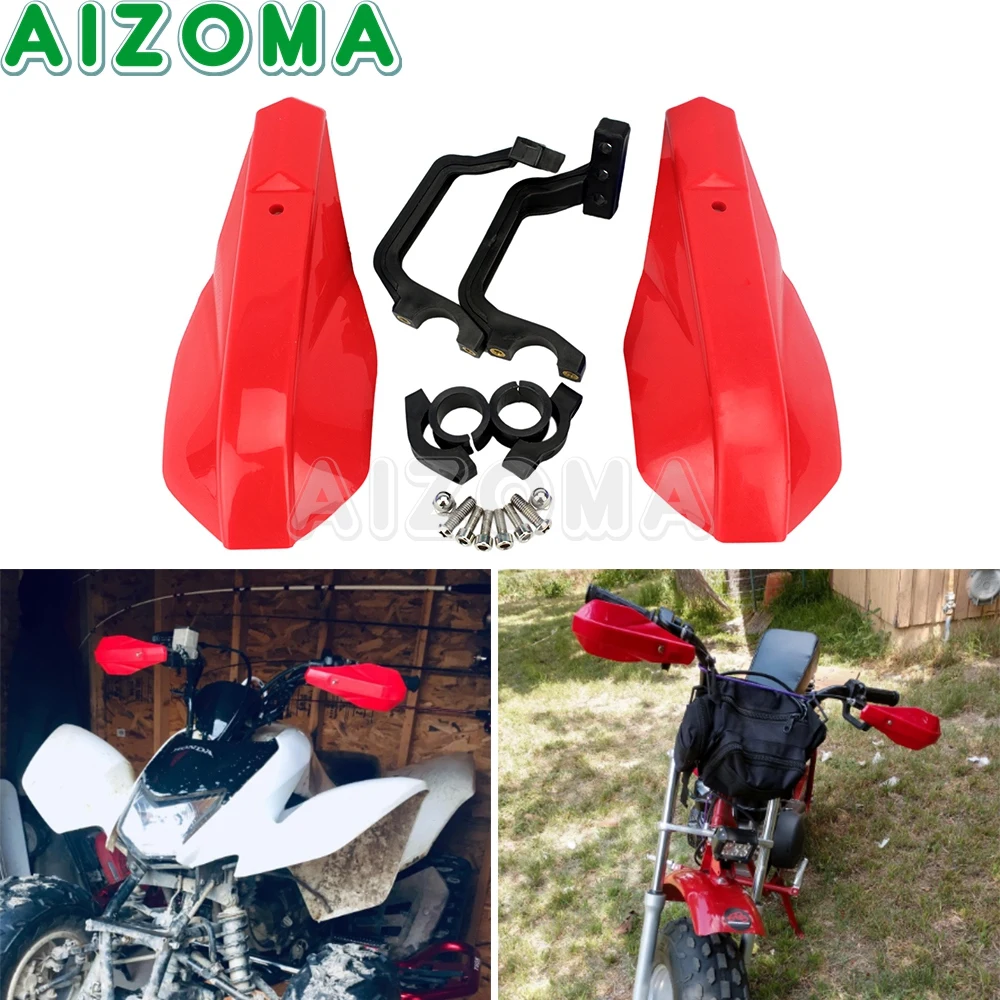 

Universal MX Enduro 7/8" 22mm Handlebar Handguards Hand Guards Protection Red For Honda For ATV Pit Dirt Bike Motocross Off Road