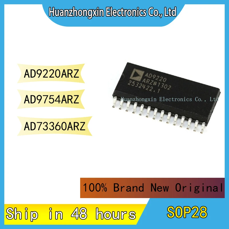 

AD9220ARZ AD9754ARZ AD73360ARZ SOP28 100% Brand New Original Chip Integrated Circuit Microcontroller