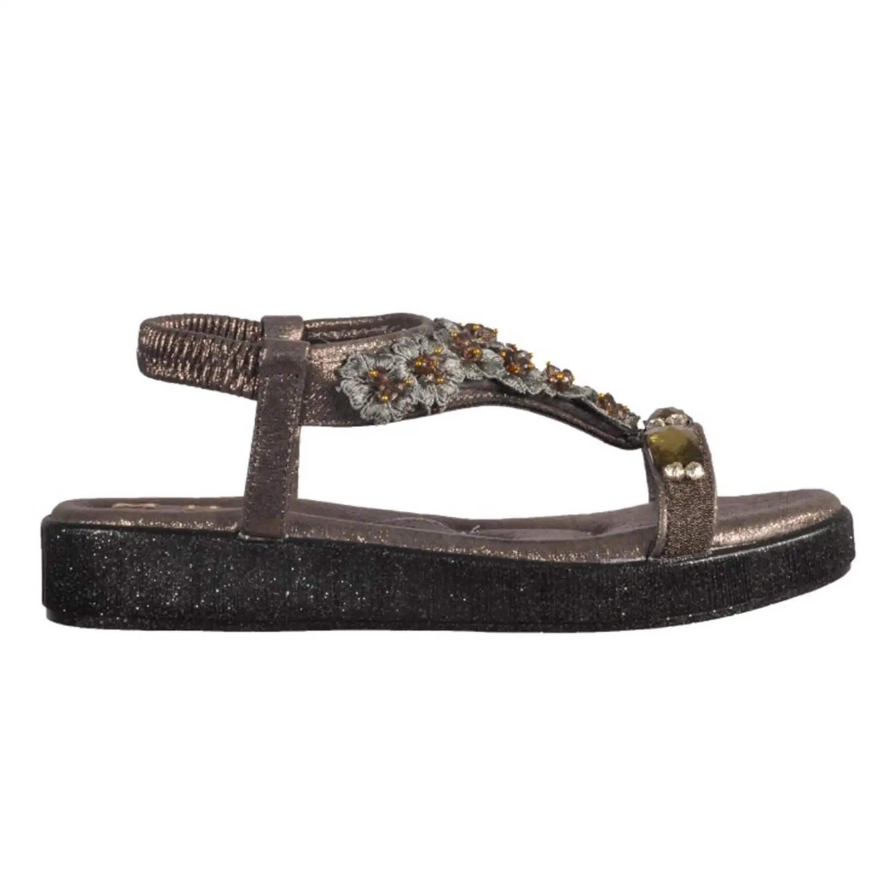 Платиновые женские сандалии Mhd 3202 | Обувь