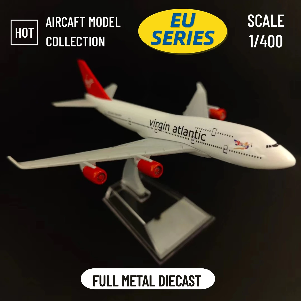 

Копия металлического самолета масштаб 1:400, 15 см, литые модели авиационных миниатюрных летательных аппаратов британских, французских, европ...