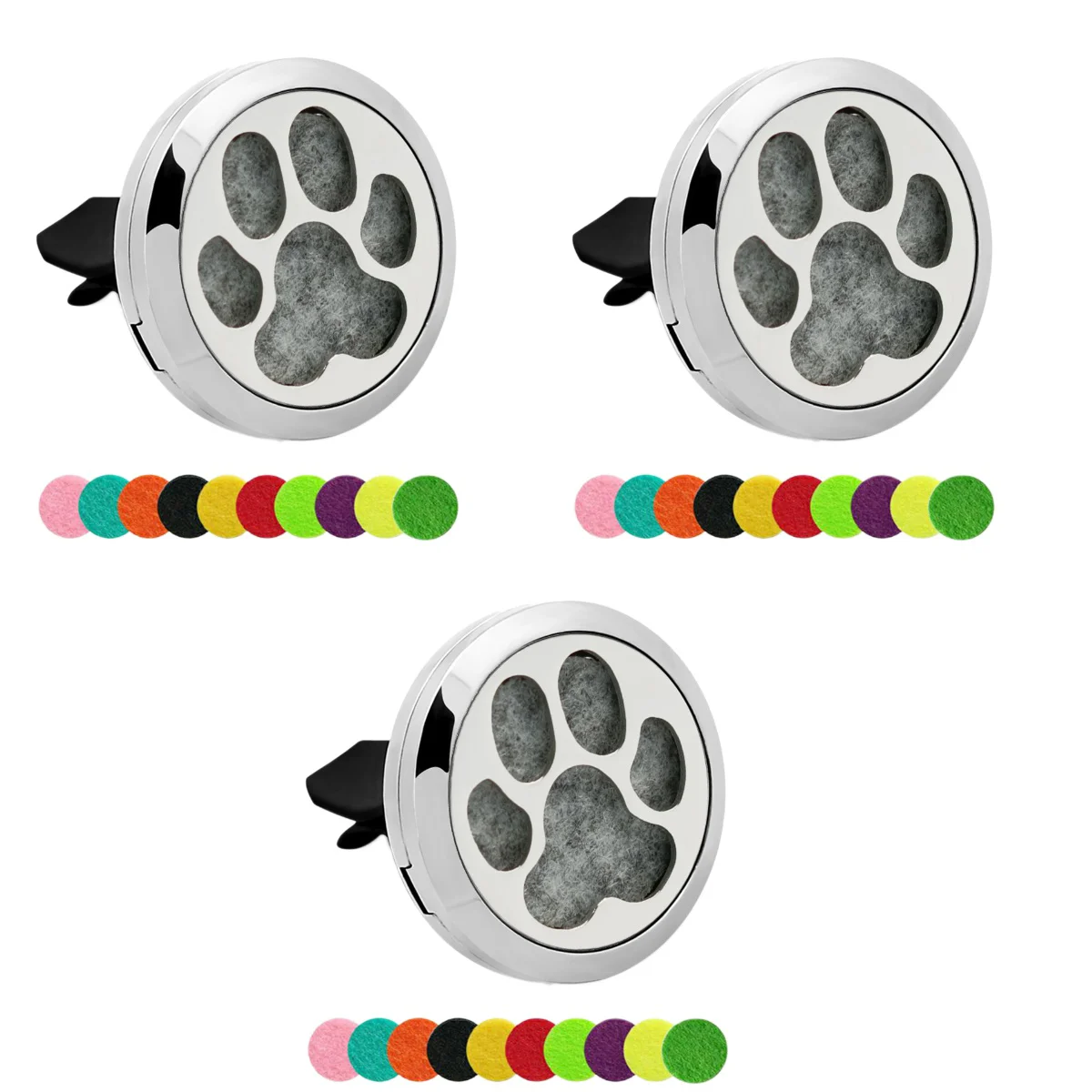 

90 Mm Vehicle Air Fresheners Aromatherapy Diffuser Car Vent Clip Outlet Essential Oil Man