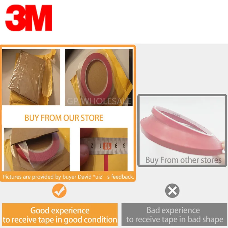 Прочная виниловая лента премиум-класса 3M 471 одноклейкая цветная полоса для