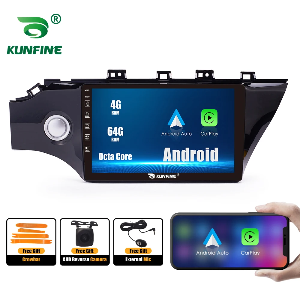 

10,33-дюймовый автомобильный радиоприемник для KIA K2 RIO 4 2017-2019 2Din Android, восьмиядерный автомобильный стерео DVD, GPS-навигатор, плеер, QLED-экран Carplay