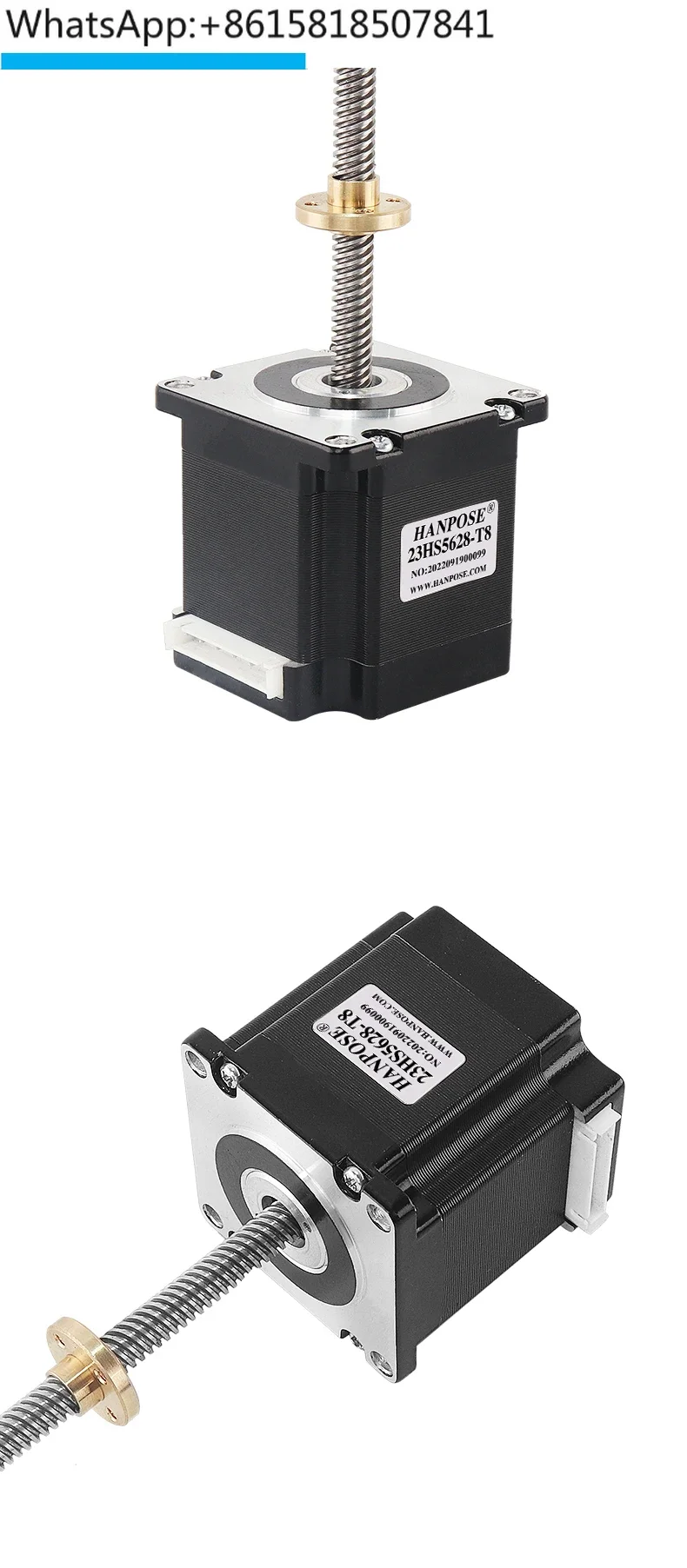 Высокоточный линейный винтовой шаговый двигатель 57 Корпус винтового двигателя