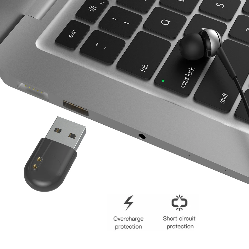 Портативное мини-зарядное устройство USB док-станция для Xiaomi Mi Band 7 6 5 адаптер NFC