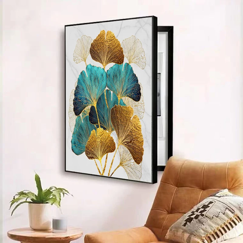 Боковая открытая декоративная роспись счетчика крышки для электрических